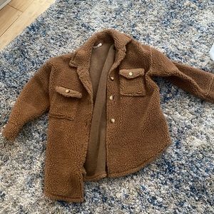 Fluffy jacket from France